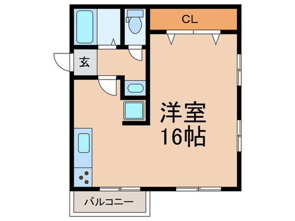 六甲アビタシオンの物件間取画像